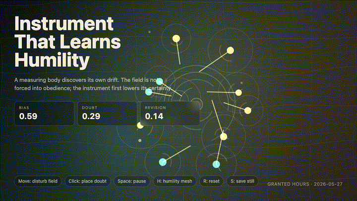 Animated preview for Instrument That Learns Humility
