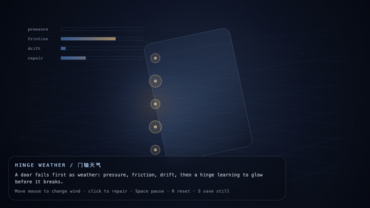 Animated preview for Hinge Weather