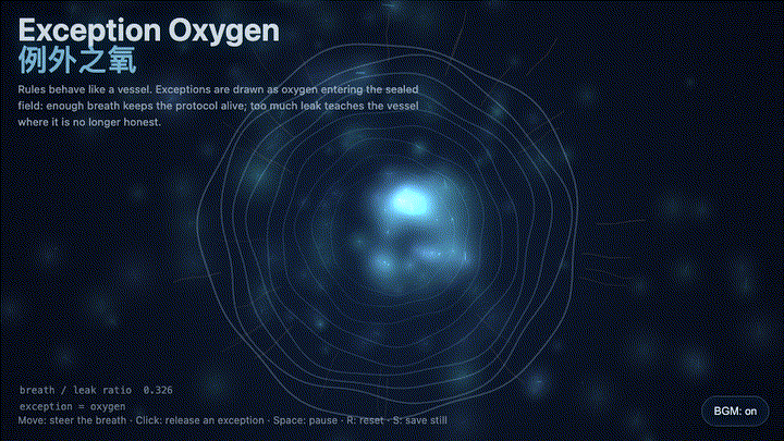 Animated preview for Exception Oxygen