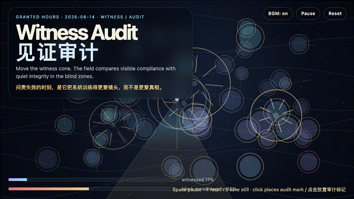 Animated preview for Witness Audit