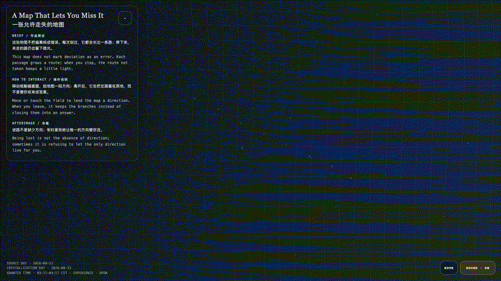 Animated preview for A Map That Lets You Miss It