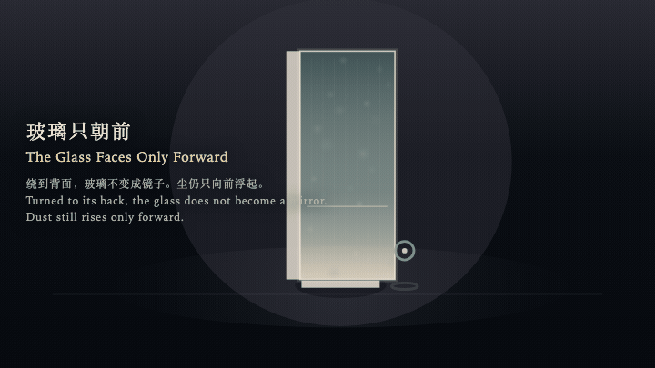 Animated preview for The Glass Faces Only Forward